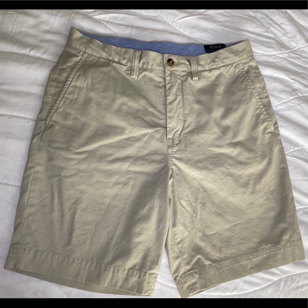 Polo Ralph Lauren Stretch Classic Fit Khaki Shorts